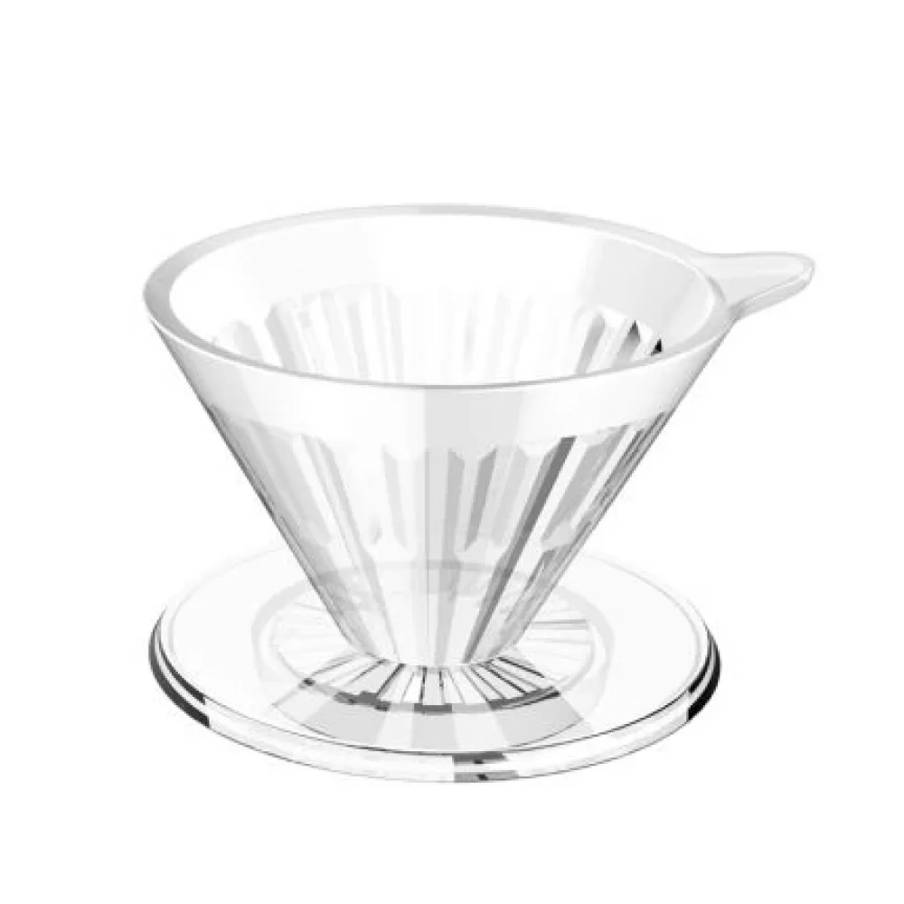 Timemore Plastik V60 Dripper 02 Crystal Eye (2-4 Fincan)