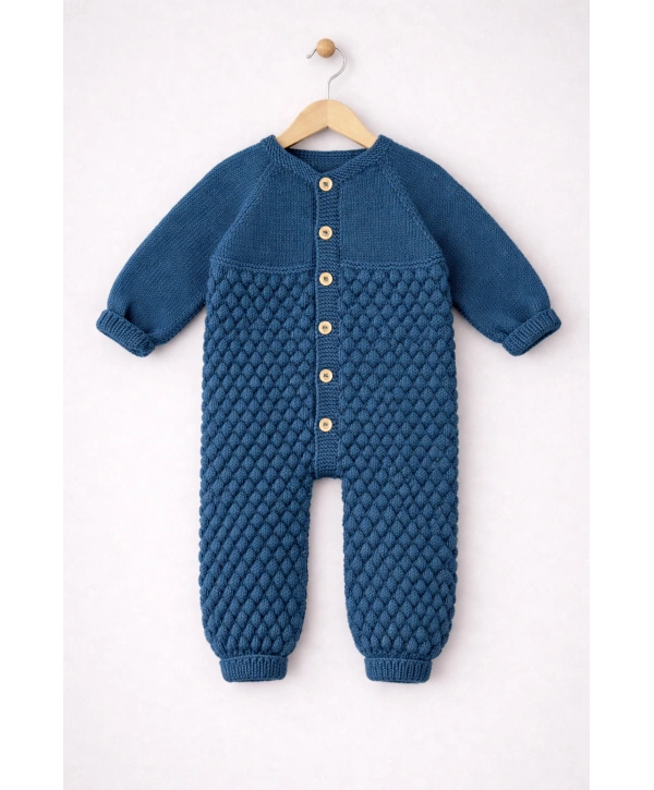 Zenessa El Örgüsü Bonbon Şekeri Modelli Bebek Tulumu