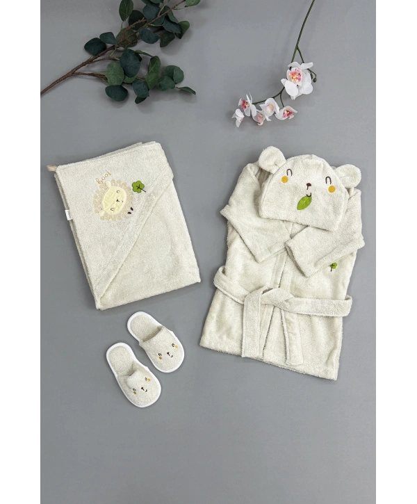 Zenessa Little Lamb Bornoz Seti