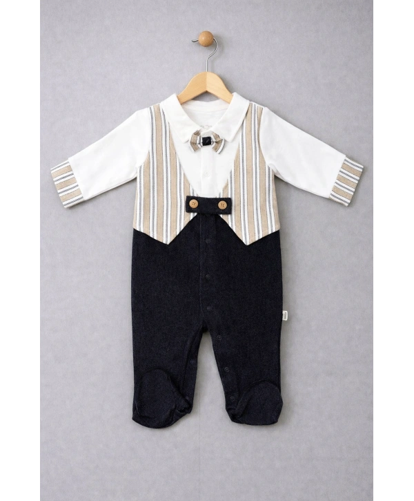 Zenessa Papyon Detaylı Erkek Tulum