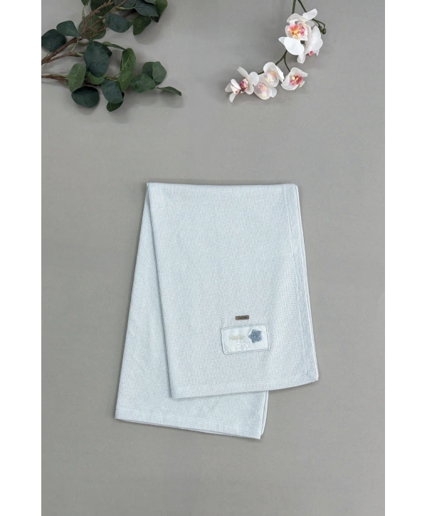 Zenessa Soft Style Boy Triko Battaniye Mavi