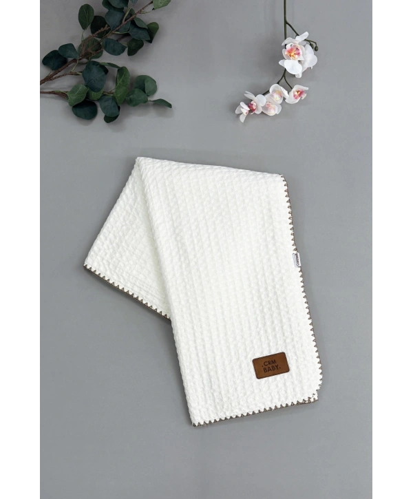 Zenessa Welsoft Battaniye Beyaz