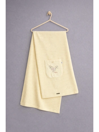 Zenessa Soft Style Girl Triko Battaniye Sarı