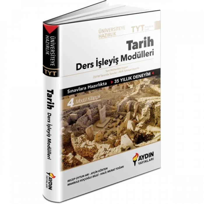 Üniversiteye Hazırlık TYT Tarih Ders İşleyiş Modülleri