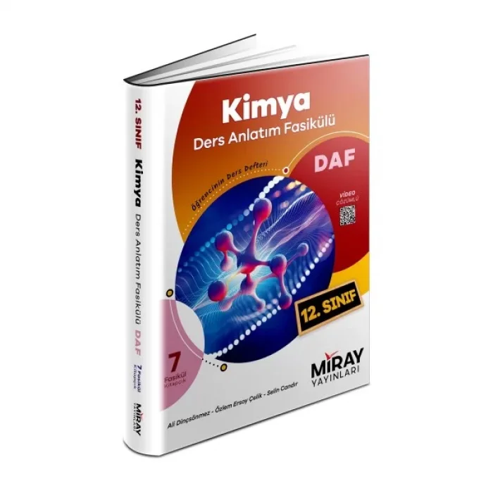Miray 12. Sınıf Kimya Ders Anlatım Fasikülleri