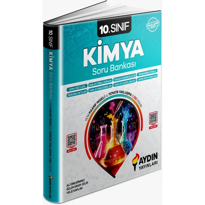 10. Sınıf Kimya Konu Özetli Soru Bankası (Maarif Model)