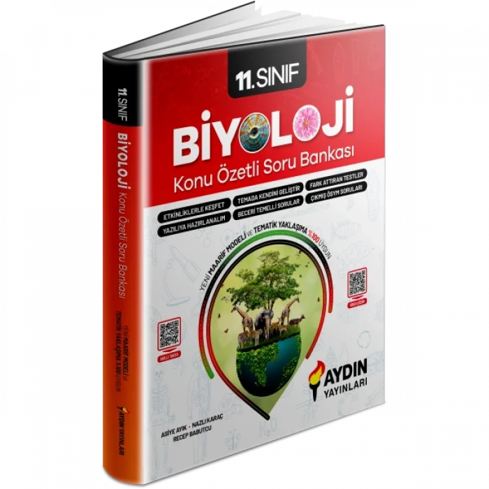 11. Sınıf Biyoloji Konu Özetli Soru Bankası