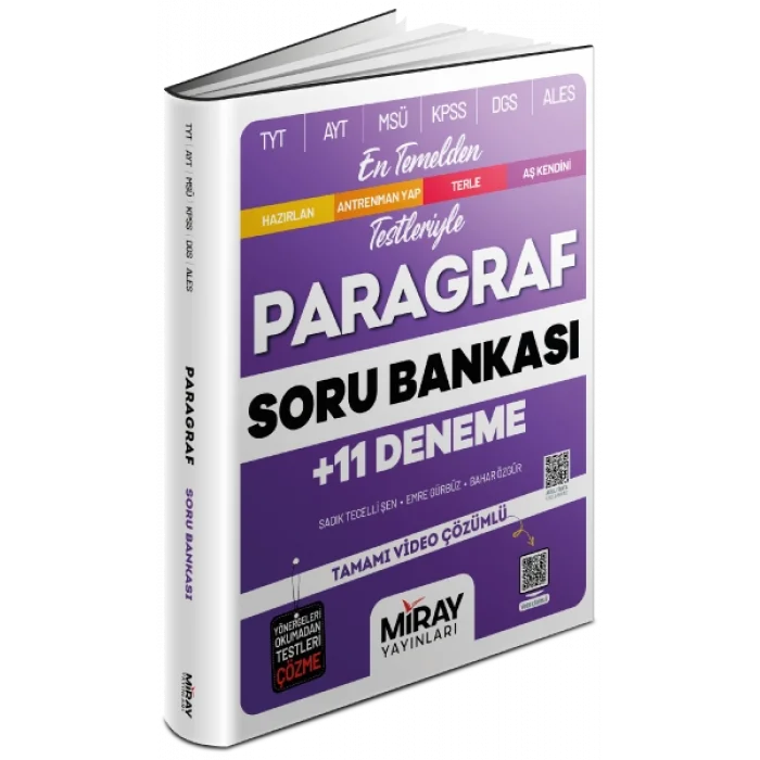 Miray TYT Paragraf Soru Bankası