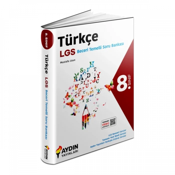 ともりん 8. Sınıf Türkçe Beceri Temelli Soru Bankası | Aydın Yayınları