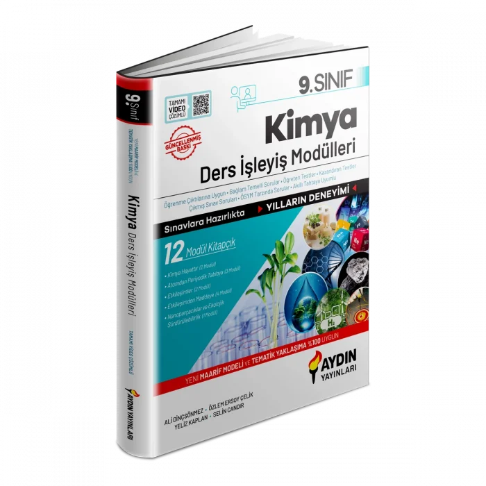 9. Sınıf Kimya Ders İşleyiş Modülleri (Maarif Model)