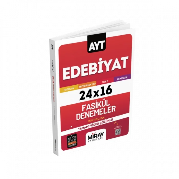 Miray AYT Edebiyat 16 Deneme