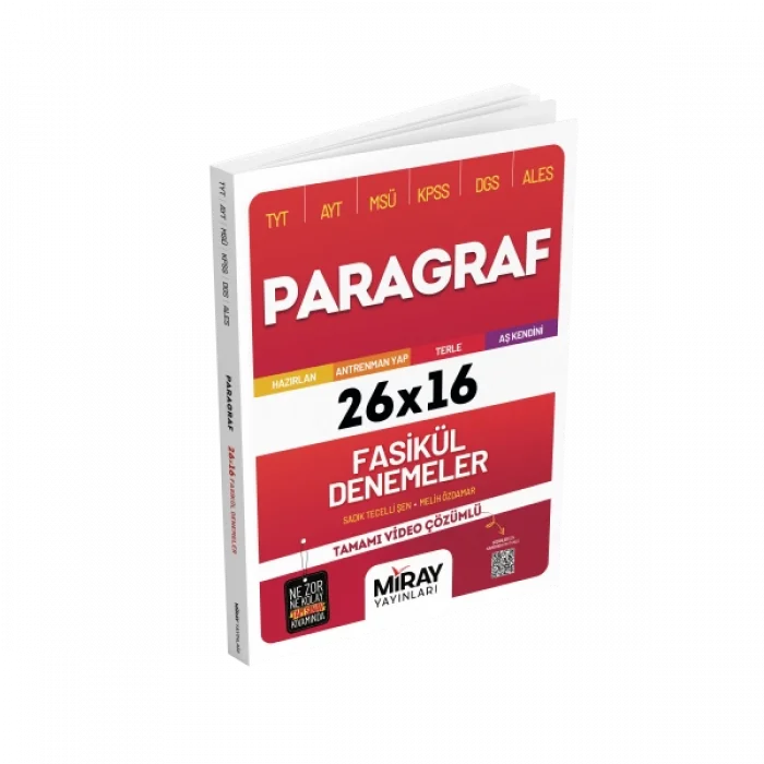 Miray TYT Paragraf 16 Deneme