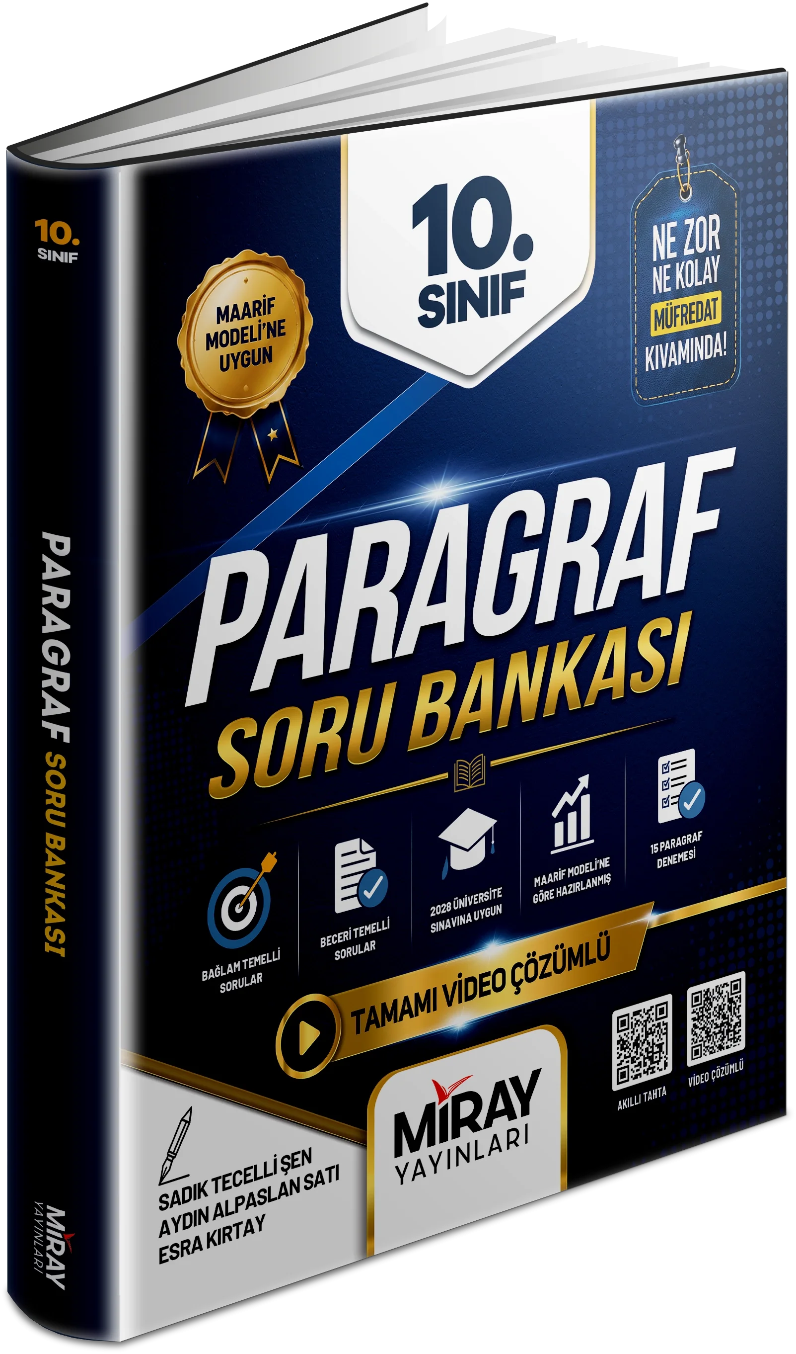 Miray 10. Sınıf Paragraf Soru Bankası