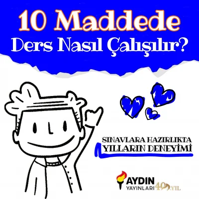 10 Maddede Ders Nasıl Çalışılır?