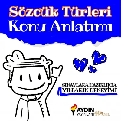 Sözcük Türleri Konu Anlatımı