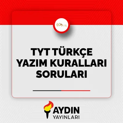TYT TÜRKÇE  Yazım Kuralları Soruları