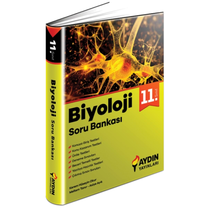 11. Sınıf Biyoloji Soru Bankası | Aydın Yayınları