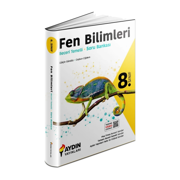 8. Sınıf Fen Bilimleri Beceri Temelli Soru Bankası | Aydın Yayınları