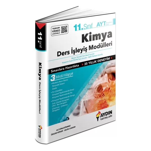 11. Sınıf Aydın Kimya Ders İşleyiş Modülleri | Aydın Yayınları