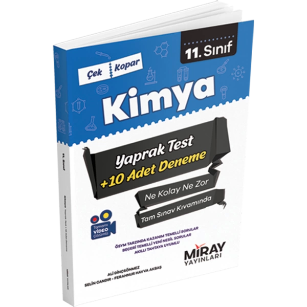 Miray 11. Sınıf Kimya Yaprak Testler