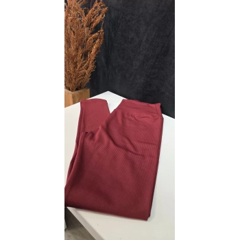 FİTİLLİ İÇİ ŞARDONLU YÜKSEK BEL TAYT MARKA MODEL