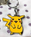 Sarı Pikachu Metal Anahtarlık