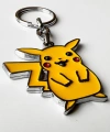 Sarı Pikachu Metal Anahtarlık