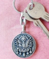 Osmanlı Tuğralı Metal Anahtarlık