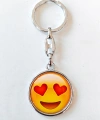 Sarı Gülen Surat Emojili Anahtarlık