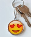 Sarı Gülen Surat Emojili Anahtarlık