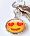 Sarı Gülen Surat Emojili Anahtarlık