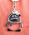 Hareketli Penguen Metal Anahtarlık
