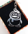 Hareketli Penguen Metal Anahtarlık