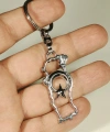 Gümüş Renkli Türkiye Haritası Metal Anahtarlık