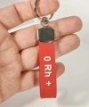 0 Rh(+) Pozitif Kan Grubu Silikon Anahtarlık – Acil Durumlar İçin Hayati Bilgi