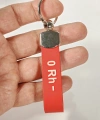 0 Rh(-) Negatif Kan Grubu Silikon Anahtarlık – Acil Durumlar İçin Hayati Bilgi