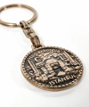 Antik Bronz Ayasofya (Hagia Sophia) Figürlü Metal Anahtarlık – İstanbul’un Tarihi ve Ruhunu Taşıyan Özel Tasarım