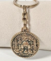 Antik Bronz Ayasofya (Hagia Sophia) Figürlü Metal Anahtarlık – İstanbul’un Tarihi ve Ruhunu Taşıyan Özel Tasarım