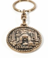 Antik Bronz Ayasofya (Hagia Sophia) Figürlü Metal Anahtarlık – İstanbul’un Tarihi ve Ruhunu Taşıyan Özel Tasarım
