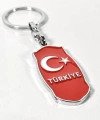 Kırmızı Ay Yıldız ve “Türkiye” Yazılı Metal Anahtarlık – Milli Sembollerin Şık Yorumu