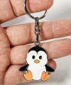 Penguen Figürlü Metal Anahtarlık – Sevimli Tasarım, Günlük Kullanıma Uygun Dayanıklı Aksesuar
