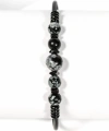 Obsidyen Taşlı Yaylı Bileklik – Koruma, Denge ve Güçlü Bir Stil