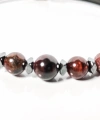Garnet (Lal) Taşlı Yaylı Bileklik – Güç, Denge ve Yaşam Enerjisi