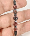 Garnet (Lal) Taşlı Yaylı Bileklik – Güç, Denge ve Yaşam Enerjisi