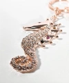 Taşlı Denizatı Anahtarlık Rose Gold – Işıltılı Şık Çanta & Anahtar Aksesuarı