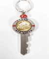 Anahtar Formunda İstanbul Ayasofya Temalı Anahtarlık Gümüş Renk – Tarihi ve Kültürel Şık Çanta & Anahtar Aksesuarı