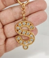 Taşlı Ş Harfi Anahtarlık Gold Renk – Işıltılı ve Kişiselleştirilmiş Şık Çanta & Anahtar Aksesuarı