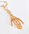 Gotik Tasarım İskelet El Figürlü Gold Metal Anahtarlık & Aksesuar