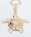 Gold Metal Deniz Kaplumbağası (Caretta Caretta) Tasarımlı Şık Anahtarlık