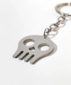 Kuru Kafa Figürlü Gümüş Renk Metal Anahtarlık - Minimalist ve Marjinal Hediyelik Aksesuar